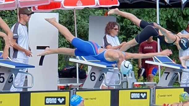 Samantha Stucki, Schwimmstar von Morgen