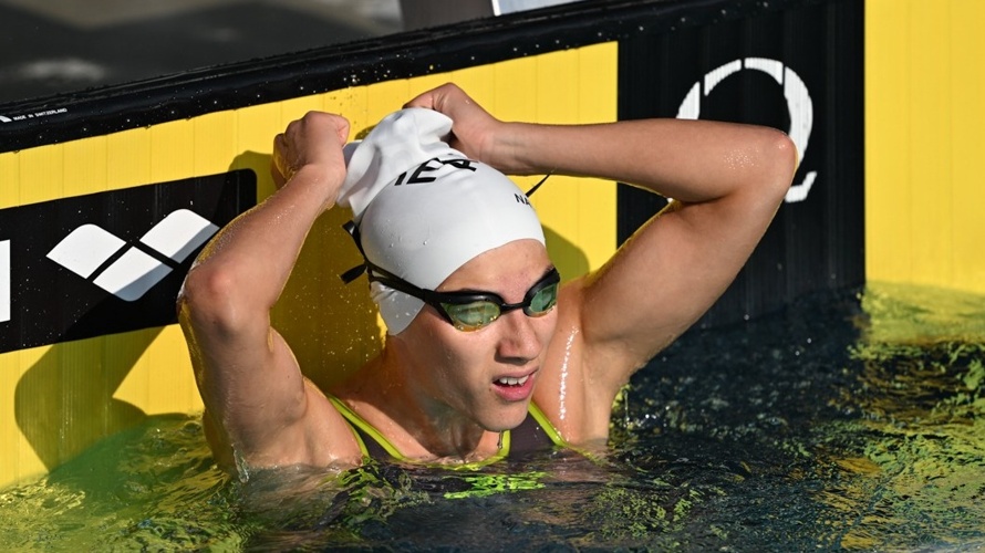 Samantha Stucki, Schwimmstar von Morgen