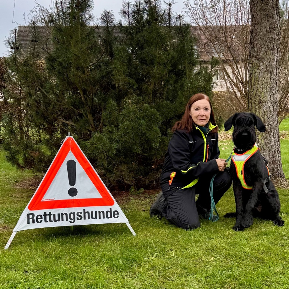 Patenschaft für Personensuchhündin Cookie