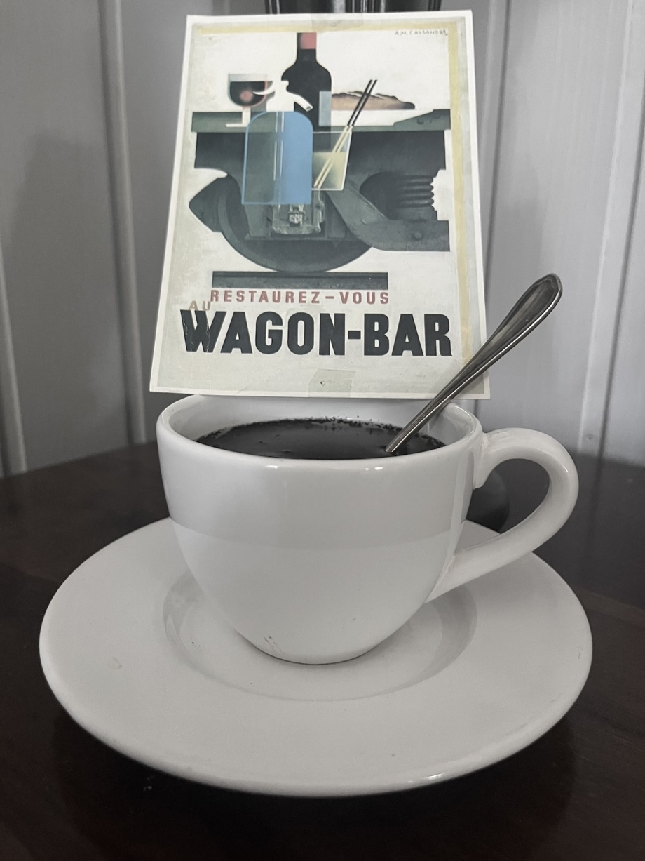 Un café/thé offert et un mot dans le livre d'or