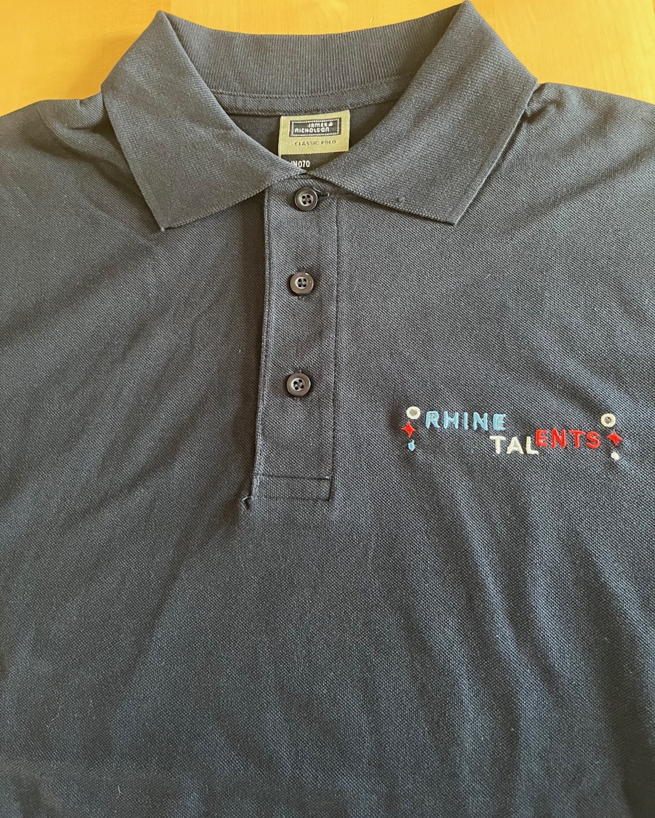 Grusskarte + ein Polo-Shirt