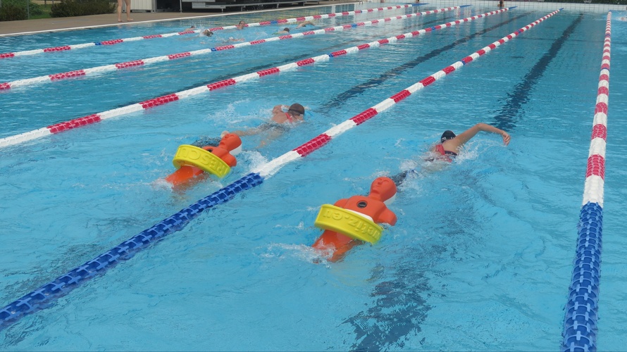 Schweizer Nationalkader an der WM im Rettungsschwimmen