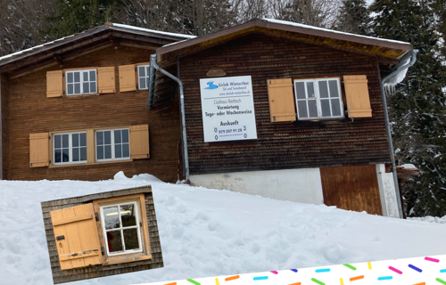 Skihaus Rietbach für kommende Generationen erhalten