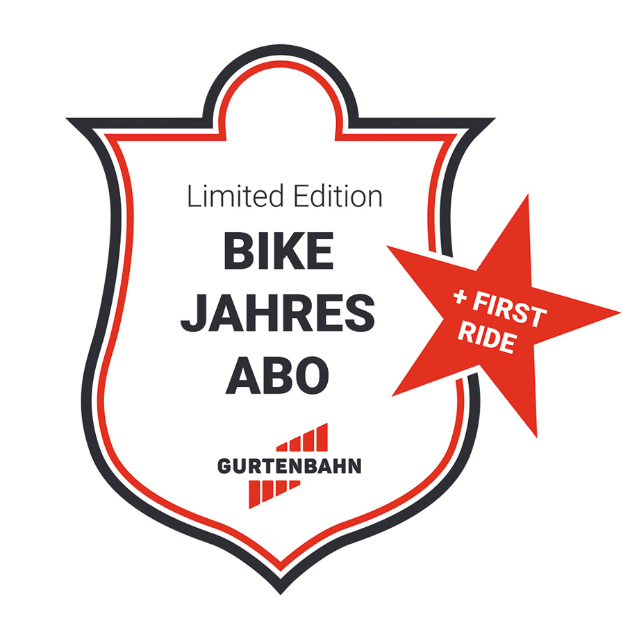 Jahres-ABO Gurtenbahn (Limited Edition) + FIRST RIDE