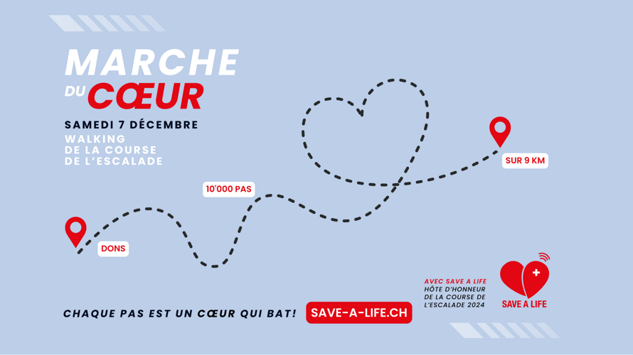 Marche du Coeur - Save a Life