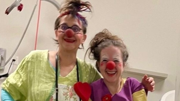 Clownbesuche für Erwachsene im Spital