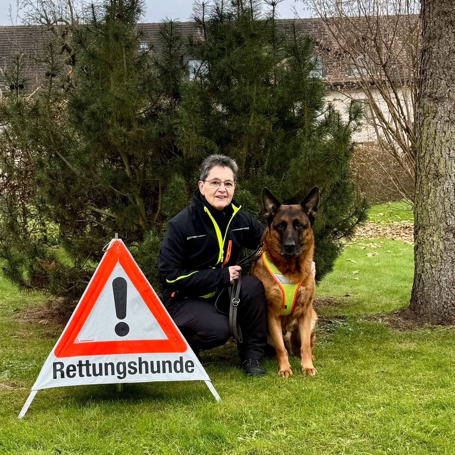 Patenschaft für Personensuchhund Thjago