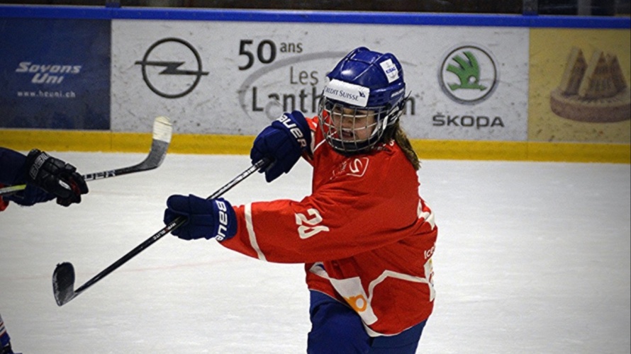 Alessia #21 am 65. internationalen Pee-Wee Turnier in Québec 2025