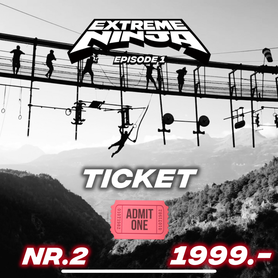 Another Exclusive Extreme Ninja Participation Ticket! (NR.2)