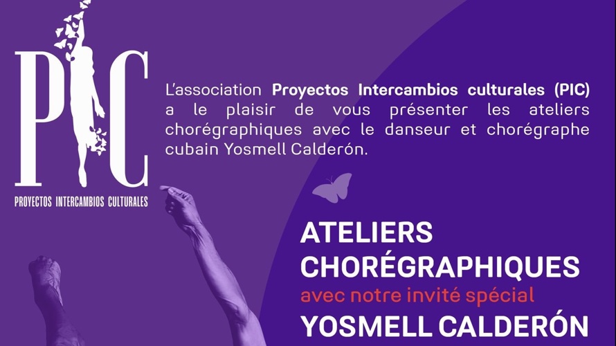 Ateliers chorégraphiques avec Yosmell Calderon