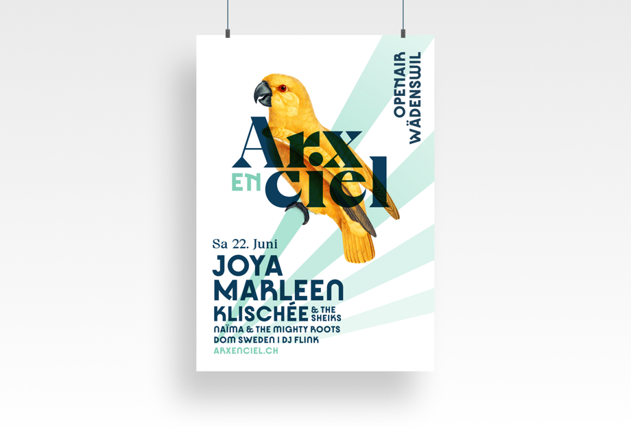 Arx-Plakat 2024 (A2) mit Artist-Unterschrift