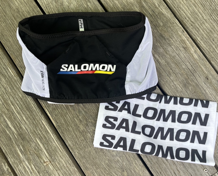 Ceinture de trail Salomon, taille S, uni