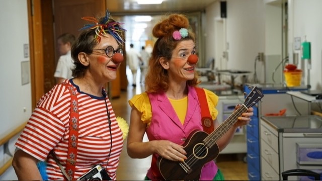 Clownbesuche für Erwachsene im Spital