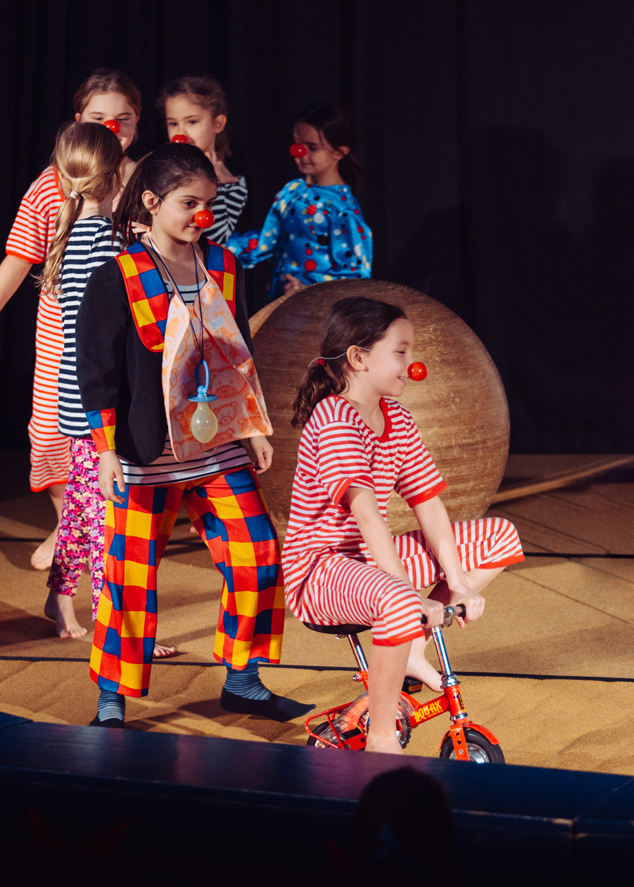 Kindergeburtstag in der Zirkus Schule Basel