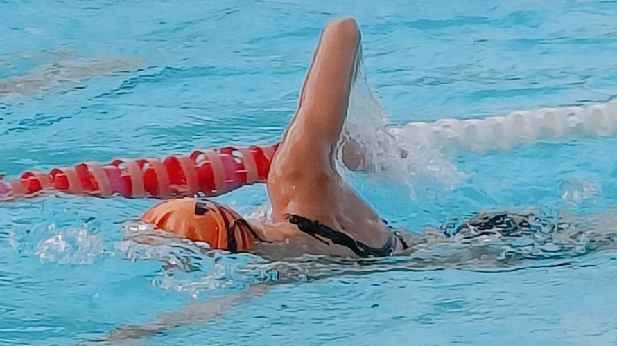 Samantha Stucki, Schwimmstar von Morgen