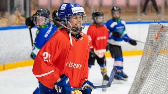 Alessia #21 am 65. internationalen Pee-Wee Turnier in Québec 2025