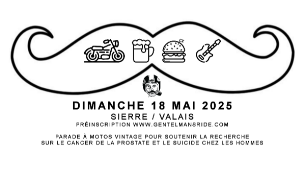 Gentlemans Ride soutenir la recherche du cancer de la prostate