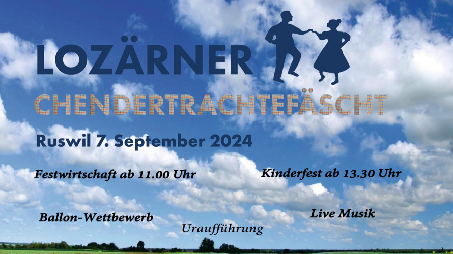 Luzerner Kindertrachtenfest in Ruswil zur Nachwuchsförderung