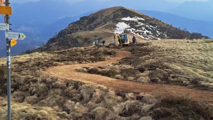 Percorso MTB Monte Lema-Cima Pianca