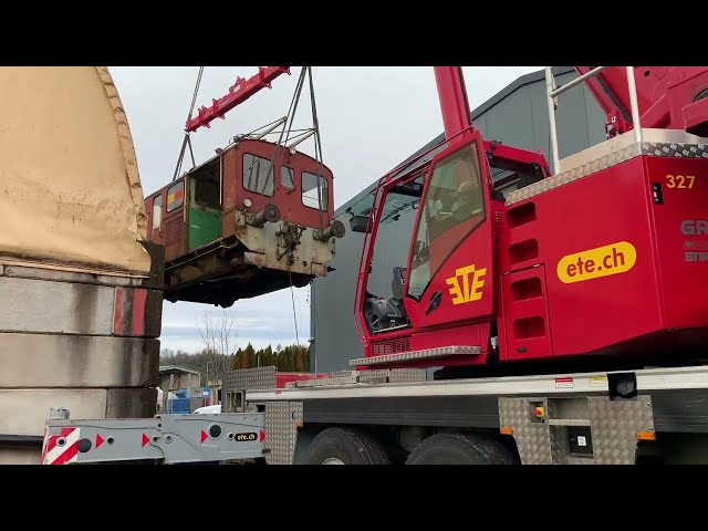 Der Tm II 653 ist gerettet! ・ Video zum Transport