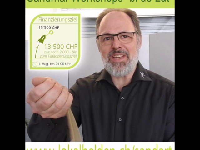 Sandmal Workshops bi de Lüt - Rückblick+Dank