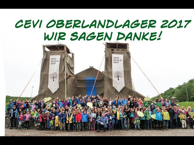 Cevi Oberlandlager 2017 - Euses Zelt