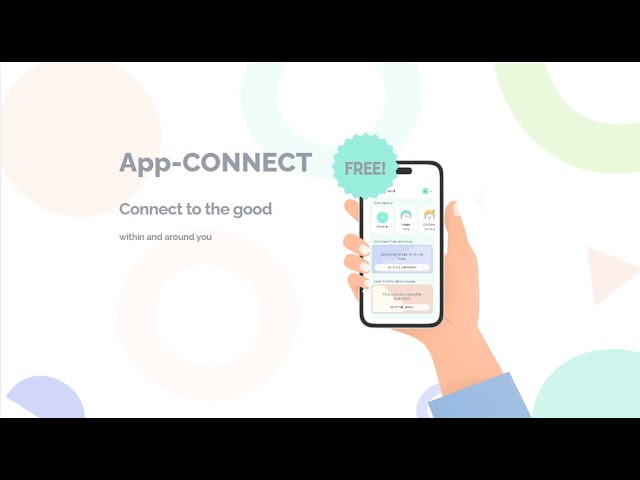 App-CONNECT isn't just a FREE app; it's like a helping hand when life gets tough.